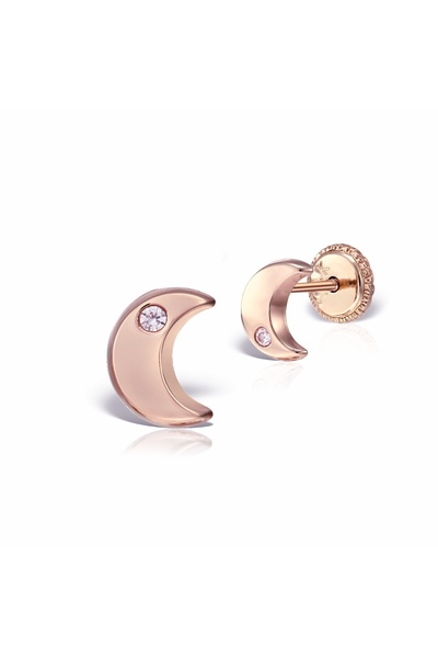 MOSV Rose Gold Earrings for Baby