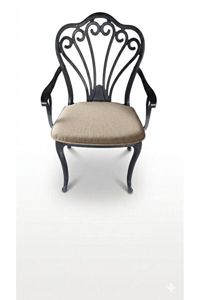 form outdoor Plastik Ferforje Sandalye Minderi