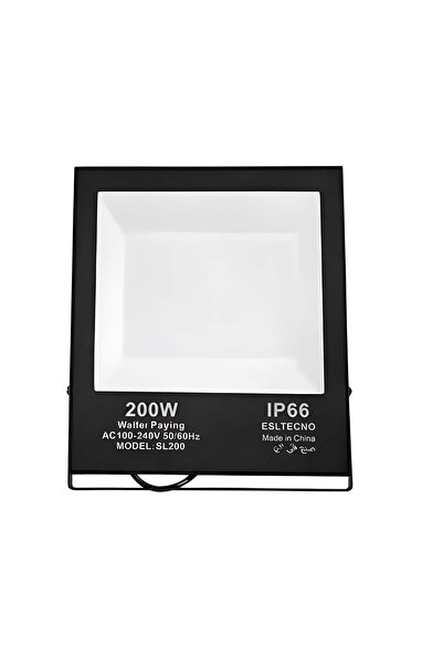 Waite Payging LED Floodlight - 200W 16000 Lumens - IP66 Waterproof Outdoor Li...