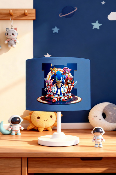 EVPANYA Fast Heroes Patterned Children's Room Lampshade