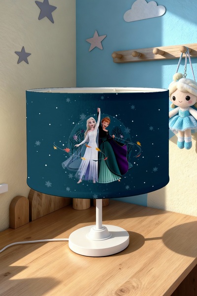 EVPANYA Magic Sisters Patterned Children's Room Lampshade