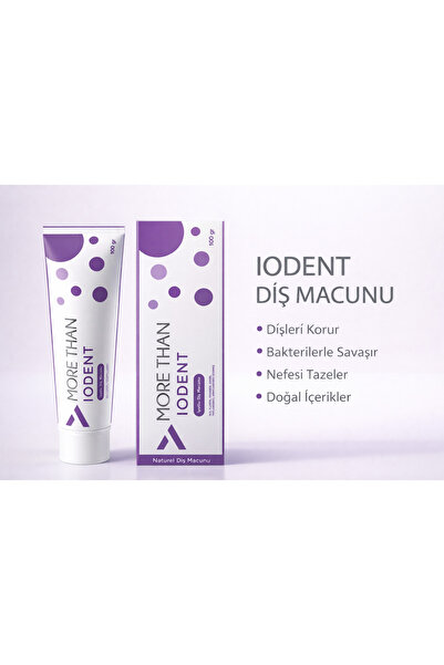 Eyüp Sabri Tuncer MORE THAN IODENT DİS MACUNU