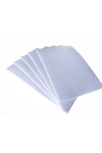 feltland Rigid felt 1mm, set of 5 sheets A4/20*30cm, white