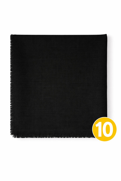 mim eşarp Enba Flame Fabric %100 Cotton – Breathable Natural Fabric 10 Pieces