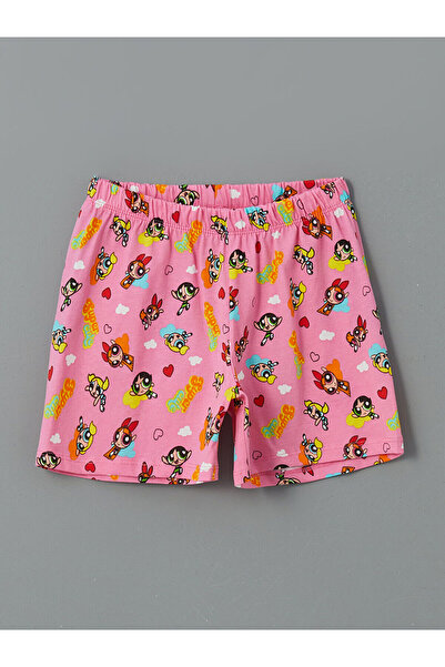 LC Waikiki Özmarka Noul sezon Pantaloni scurți de pijama pentru fete Powerpuf...