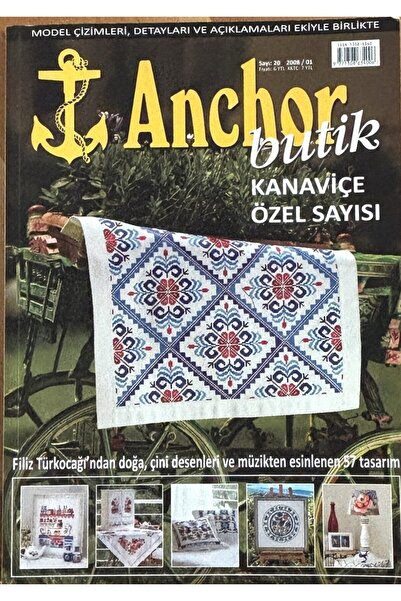 ÇeşitPınarı Anchor Butik Kanaviçe Kitabı