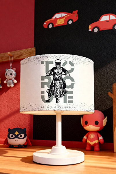 EVPANYA Ride into Freedom Patterned Children's Room Lampshade