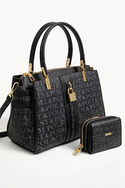 Just Polo Original Women's Hand and Shoulder Bag and Wallet Combination