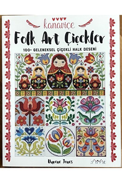 ÇeşitPınarı Kanaviçe Folk Art Çiçekler