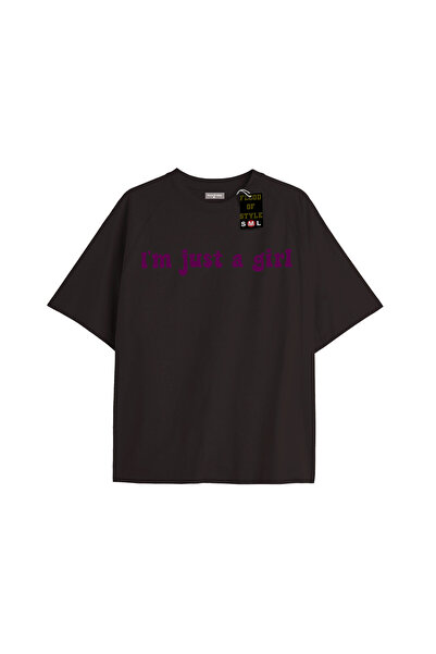 Flood Of Style Black Oversized T-Shirt Imjustagirl Special Design