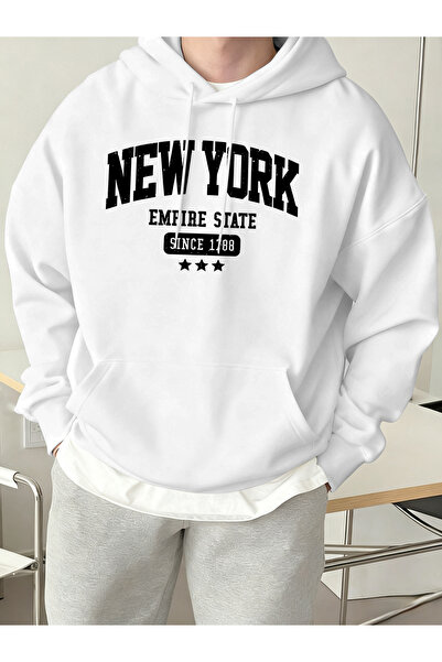 Tarzsokak نيويورك إمباير ستيت منذ عام بغطاء رأس نمط رجالي للخريف كاجوال بغطاء...