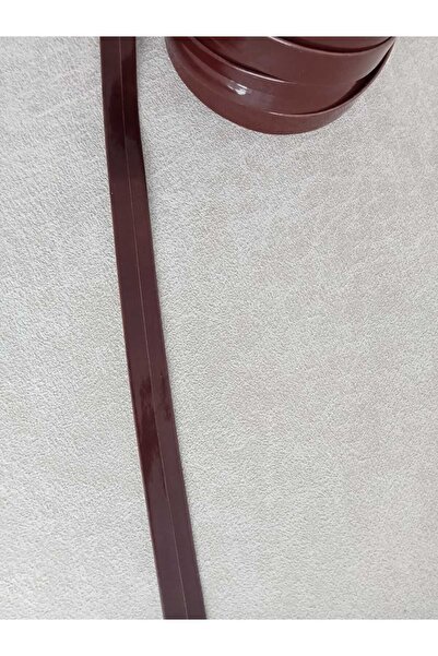 hobi duragı 18*1.5 mm Flat Shiny Leather-Look Column Ribbon - 2 Meters