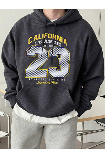 Tarzsokak كاليفورنيا أثليتيك ديفيزيون رقم 23 مطبوع هودي للرجال سترات رياضية ن...