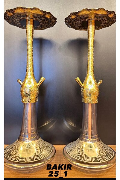 AL RASHEED LÜX İTHAL BAKIR NARGİLE