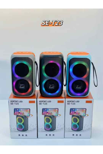 XERTMT LED SE-T23 Portable Bluetooth Speaker