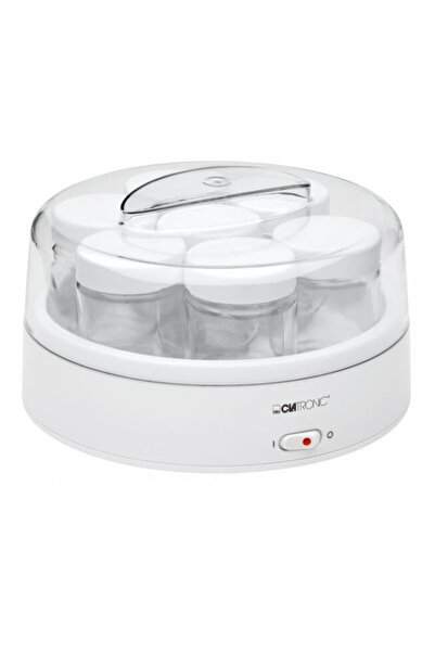 CLATRONIC Yogurt Maker 3344 1.1 L 14 W Sheer Lid White