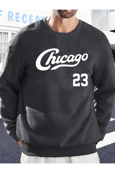 Tarzsokak سترة رياضية مطبوعة برقم 23 من شيكاغو، ملابس الشارع الرياضية للرجال،...