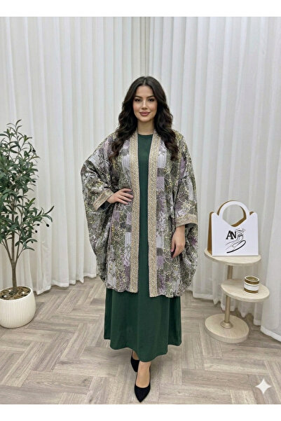 Trendak Embroidered bisht jalabiya