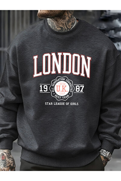 Tarzsokak لندن إنجلترا 1987 أفضل ملابس رياضية للفرق مطبوعة للرجال بلوفرات Po ...