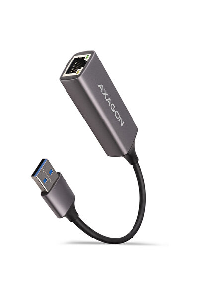 Axagon Gigabit network adapter, ADE-TR, metal, Connector Type A, Gray