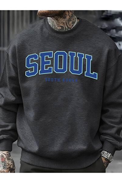 Tarzsokak سترات رجالية مطبوعة من سيول كوريا الجنوبية صوف الفليس سترة هيب هوب ...