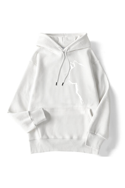 NOISSEY Pulover confortabil pentru femei Simple Stripes pisică cu imprimeu cu...