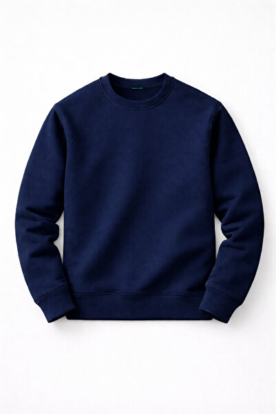 metsawear سويت شيرت بريميوم 3 إيرينج ش مبطن بالصوف إس قصة ضيقة – للجنسين – سم...