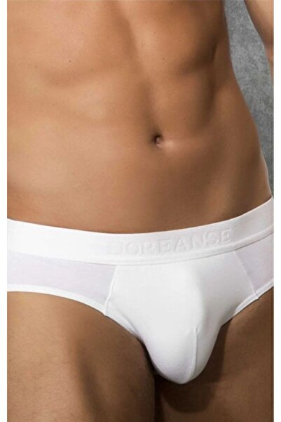 Doreanse سروال داخلي رجالي قماش مودال / قطن ماركة Bel مطبوع أبيض/أسود