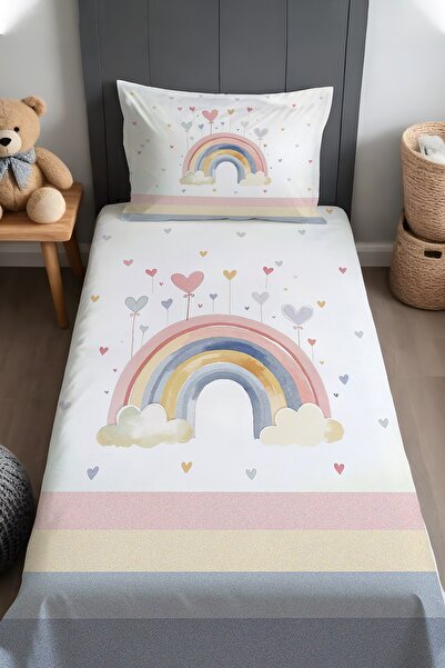 EVPANYA Sweet Sky Patterned Bedspread and Pillowcase