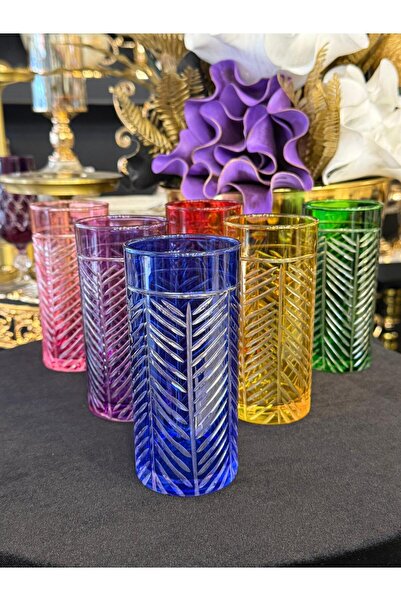 LOKMAN ZÜCCACİYE SHOWROOM 6 Pieces Fish Scale Special Design Cut-Out Colorful...