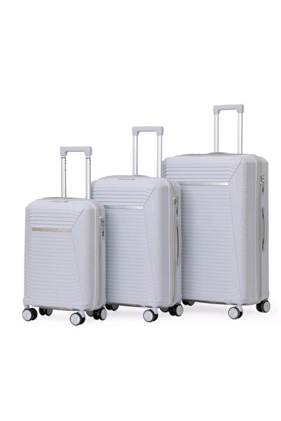 AMERICAN LUGgAGE Unbreakable 3-Piece Rubber Suitcase Set | 20"/24"/28"