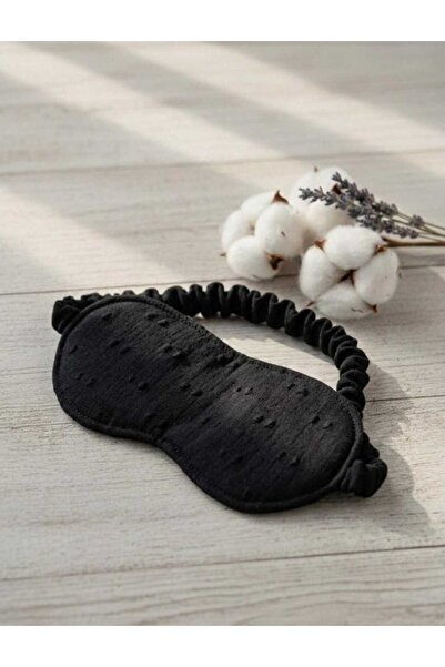 Mia Mina Home Baby 2 Layers Muslin 100% Cotton Tan White Sleeping Eye Mask Go...