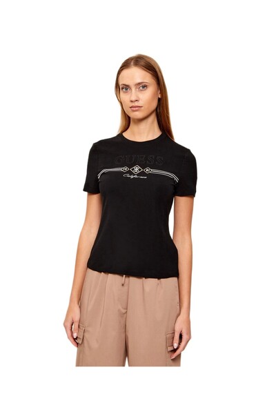 Guess V6GI06K2967 Tricou Febe Ss Cn pentru femei