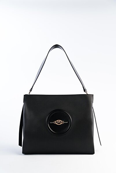 Matmazel Aurelia Siyah Kadın Omuz Kadın Çantası