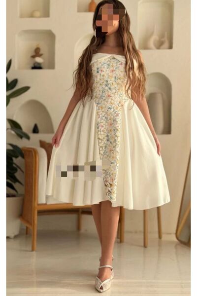 tasmim kian Midi cloche dress