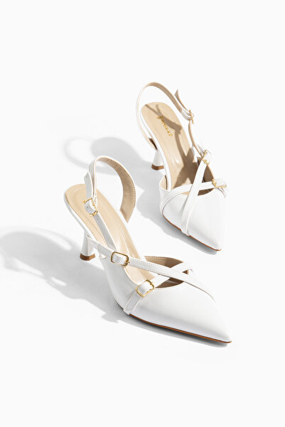 MS SUGAR SHOES Pantofi de vară pentru femei, din piele lacuită, cu toc subțir...