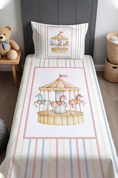 EVPANYA مخطط أتل كارينكا منقوش غطاء سرير وغطاء وسادة