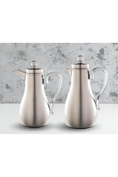 TOHFAT-AL MAIDAH Mira Thermos Set, Luxury, 18-Hour Heat Preservation, Tea Cap...