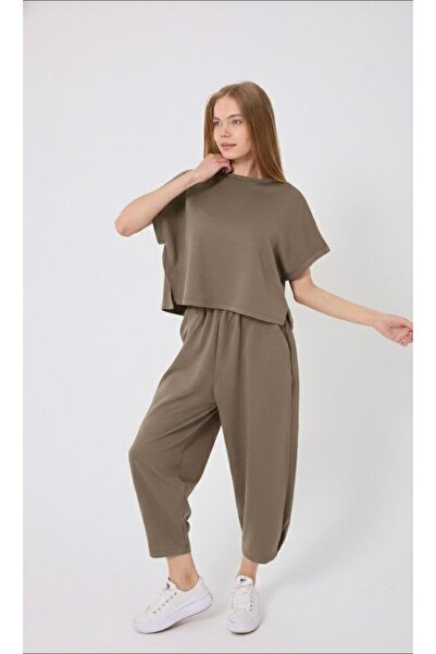 THEK BUTİK Half-Sleeved Shalwar Suit