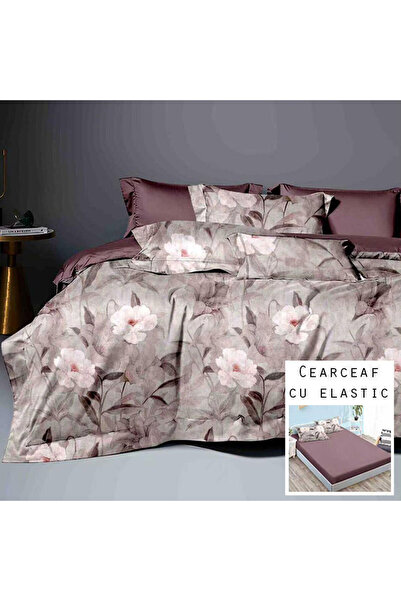 Patul Bubmac Finet Λινό, Sulphur, Διπλό Κρεβάτι, 2 Άτομα, Ελαστικό Σεντόνι, 6...