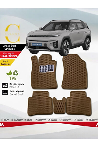 COLONY Ssangyong Torres Evx Hücreli Premium 1.Kalite Eva Paspas Seti Paspas T...