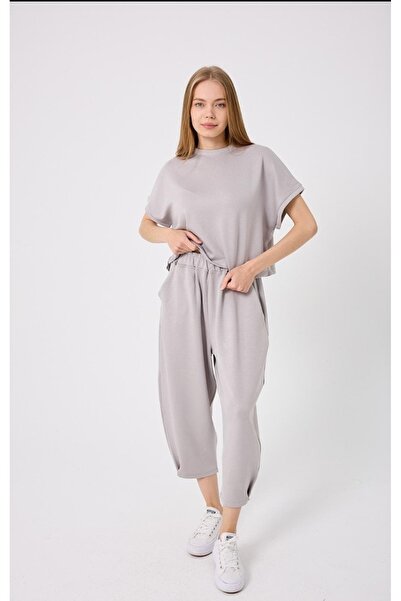 THEK BUTİK Half-Sleeved Shalwar Suit