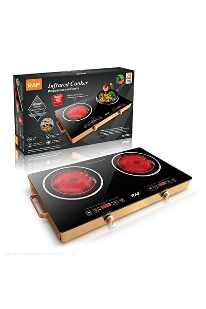 raf موقد طهي كهربائي مزدوج بالأشعة تحت الحمراء من موديل R.8088 – أداء قوي وتس...