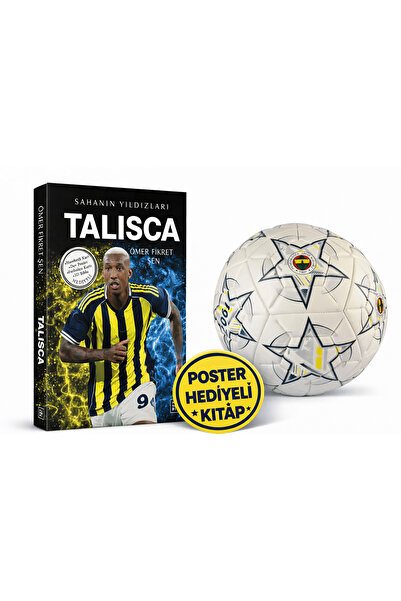 Fenerbahçe Talisca Seti | Top + Poster Hediyeli Kitap