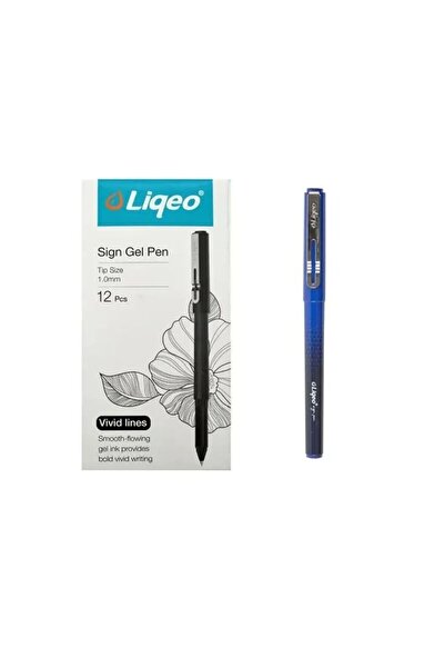 Liqeo SİGN JEL PEN İMZA KALEMİ 1,0 MM 12'Lİ