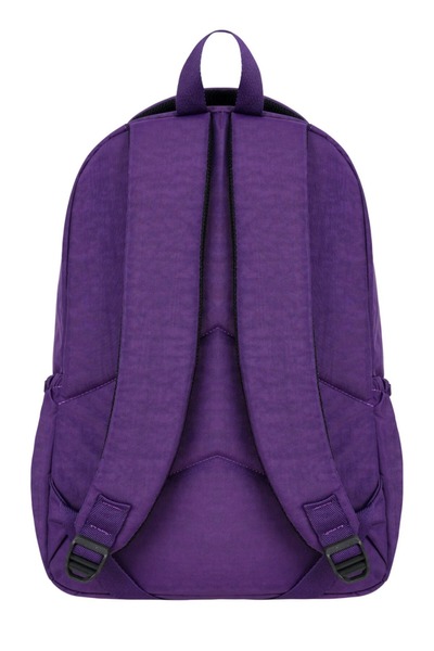 great bags Luxury Crinkle Fabric Unisex High School and Middle School Backpack, School Bag, Multi-Compartment, Water Resistant