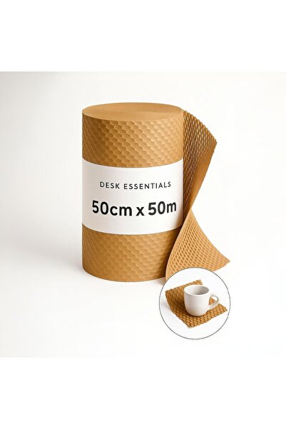 Generic DESK ESSENTIALS Honeycomb Packing Paper Roll | 50cm x 50m | Protectiv...