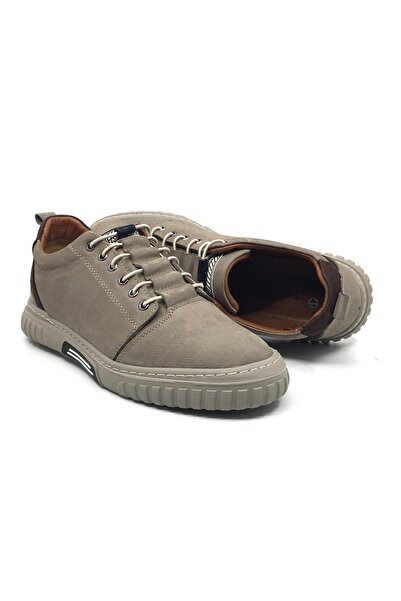 Taşpınar Ayakkabı 100% Nubuck Leather Orthopedic Men's Summer Comfortable Dai...