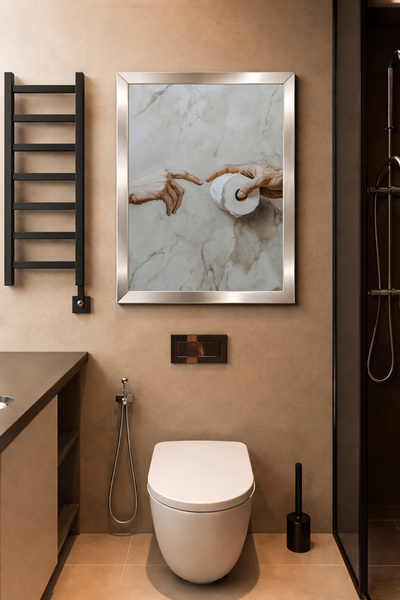 Koi Art Design Έγχρωμος πλαισιωμένος πίνακας ζωγραφικής υψηλής ποιότητας με θ...