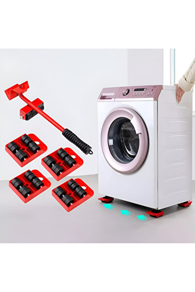 Trendily Industrial Furniture Transport Set, Carbon Steel and Reinforced ABS ...